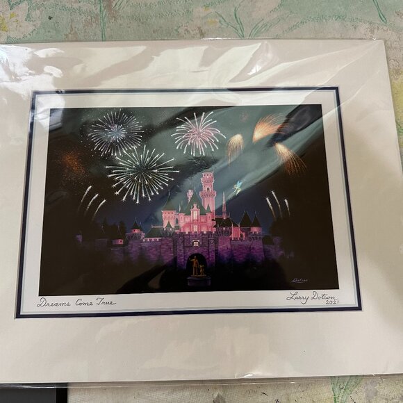 Larry Dotson Other - Larry Dotson Dreams Come True  Print 2021 Vacation Memories 10 X 8 Sleeping Beau
